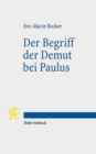 Der Begriff der Demut bei Paulus - Book