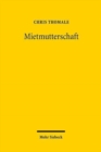 Mietmutterschaft : Eine international-privatrechtliche Kritik - Book