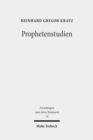 Prophetenstudien : Kleine Schriften II - Book