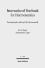 International Yearbook for Hermeneutics/Internationales Jahrbuch fur Hermeneutik : Volume 17: Focus: Logos / Band 17: Schwerpunkt: Logos - Book