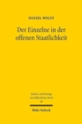 Der Einzelne in der offenen Staatlichkeit : Grundgesetzlicher Grundrechtsschutz in der zwischenstaatlichen Kooperation - Book