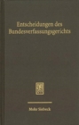 Entscheidungen des Bundesverfassungsgerichts (BVerfGE) : Band 151 - Book