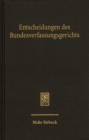 Entscheidungen des Bundesverfassungsgerichts (BVerfGE) : Band 153 - Book