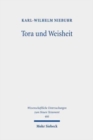 Tora und Weisheit : Studien zur fruhjudischen Literatur - Book