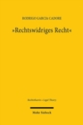 "Rechtswidriges Recht" : Die Merkl-Sander-Kontroverse innerhalb der Wiener Schule der Rechtstheorie - Book