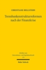 Trennbankenstrukturreformen nach der Finanzkrise - Book