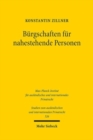 Burgschaften fur nahestehende Personen : Schutzmechanismen in Deutschland, England und Schottland - Book