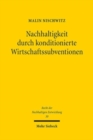 Nachhaltigkeit durch konditionierte Wirtschaftssubventionen - Book