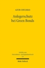 Anlegerschutz bei Green Bonds : Debt Governance und privatrechtliche Haftung - Book