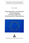 Experimentelle und klinische Untersuchungen auf dem Gebiet der extracorporalen Leberassistenz - Book