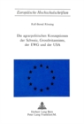 Die Agrarpolitischen Konzeptionen der Schweiz, Grossbritanniens, der EWG und der USA - Book