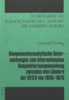 Komponentenanalytische Untersuchungen zum internationalen Konjunkturzusammenhang zwischen den Laendern der OECD von 1955-1975 - Book