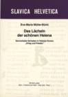 Das Laecheln Der Schoenen Helena : Nonverbales Verhalten in Tolstojs Roman «Krieg Und Frieden» - Book