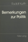 Bemerkungen zur Politik - Book
