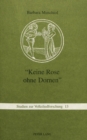 «Keine Rose ohne Dornen» : Zur Funktion und Tradierung von Liebesliedstereotypen - Book