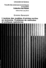 L'analyse des modeles d'entrees-sorties en economie : Problemes de methodes et pratiques operatoires - Book