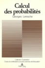 Calcul des probabilites - Book