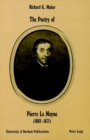 Poetry of Pierre Le Moyne, 1602-1671 - Book
