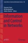 Information and Control in Networks - eBook