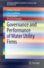 Governance and Performance of Water Utility Firms - eBook