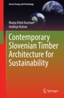 Contemporary Slovenian Timber Architecture for Sustainability - eBook