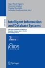 Intelligent Information and Database Systems : 6th Asian Conference, ACIIDS 2014, Bangkok, Thailand, April 7-9, 2014, Proceedings, Part II - Book