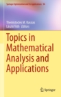 Topics in Mathematical Analysis and Applications - eBook