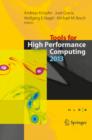 Tools for High Performance Computing 2013 : Proceedings of the 7th International Workshop on Parallel Tools for High Performance Computing, September 2013, ZIH, Dresden, Germany - eBook