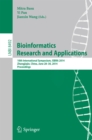 Bioinformatics Research and Applications : 10th International Symposium, ISBRA 2014, Zhangjiajie, China, June 28-30, 2014, Proceedings - eBook