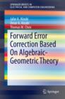 Forward Error Correction Based On Algebraic-Geometric Theory - eBook