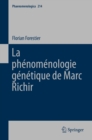 La phenomenologie genetique de Marc Richir - eBook