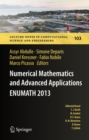 Numerical Mathematics and Advanced  Applications - ENUMATH 2013 : Proceedings of ENUMATH 2013, the 10th European Conference on Numerical Mathematics and Advanced Applications, Lausanne, August 2013 - eBook