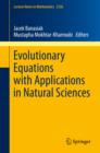 Evolutionary Equations with Applications in Natural Sciences - eBook