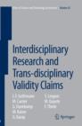 Interdisciplinary Research and Trans-disciplinary Validity Claims - eBook