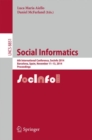 Social Informatics : 6th International Conference, SocInfo 2014, Barcelona, Spain, November 11-13, 2014, Proceedings - Book