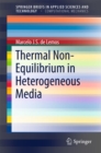 Thermal Non-Equilibrium in Heterogeneous Media - eBook