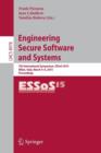 Engineering Secure Software and Systems : 7th International Symposium, Essos 2015, Milan, Italy, March 4-6, 2015, Proceedings - Book