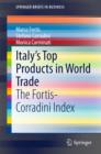 Italy's Top Products in World Trade : The Fortis-Corradini Index - eBook
