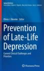 Prevention of Late-Life Depression : Current Clinical Challenges and Priorities - Book
