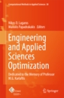 Engineering and Applied Sciences Optimization : Dedicated to the Memory of Professor M.G. Karlaftis - eBook