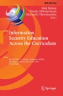 Information Security Education Across the Curriculum : 9th IFIP WG 11.8 World Conference, WISE 9, Hamburg, Germany, May 26-28, 2015, Proceedings - eBook
