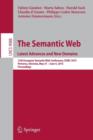 The Semantic Web. Latest Advances and New Domains : 12th European Semantic Web Conference, ESWC 2015, Portoroz, Slovenia, May 31 -- June 4, 2015. Proceedings - Book