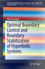 Optimal Boundary Control and Boundary Stabilization of Hyperbolic Systems - Book