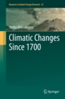 Climatic Changes Since 1700 - eBook