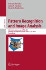 Pattern Recognition and Image Analysis : 7th Iberian Conference, IbPRIA 2015, Santiago de Compostela, Spain, June 17-19, 2015, Proceedings - Book