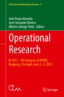 Operational Research : IO 2013 - XVI Congress of APDIO, Braganca, Portugal, June 3-5, 2013 - eBook