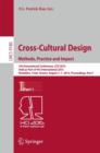 Cross-Cultural Design Methods, Practice and Impact : 7th International Conference, CCD 2015, Held as Part of HCI International 2015, Los Angeles, CA, USA, August 2-7, 2015, Proceedings, Part I - Book