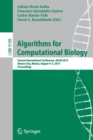 Algorithms for Computational Biology : Second International Conference, AlCoB 2015, Mexico City, Mexico, August 4-5, 2015, Proceedings - Book