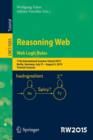 Reasoning Web. Web Logic Rules : 11th International Summer School 2015, Berlin, Germany, July 31- August 4, 2015, Tutorial Lectures. - Book