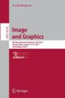Image and Graphics : 8th International Conference, ICIG 2015, Tianjin, China, August 13-16, 2015, Proceedings, Part II - Book